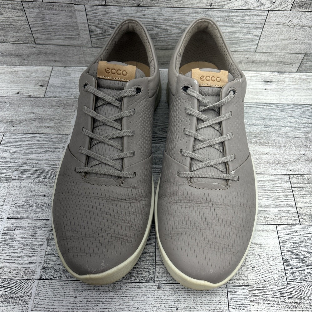 Ecco Golf‎ S-Lite Gray Yak Leather Spikeless Golf Shoes Women Size 9